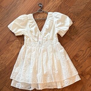 Lilly Pulitzer Resort White Eyelet Romper